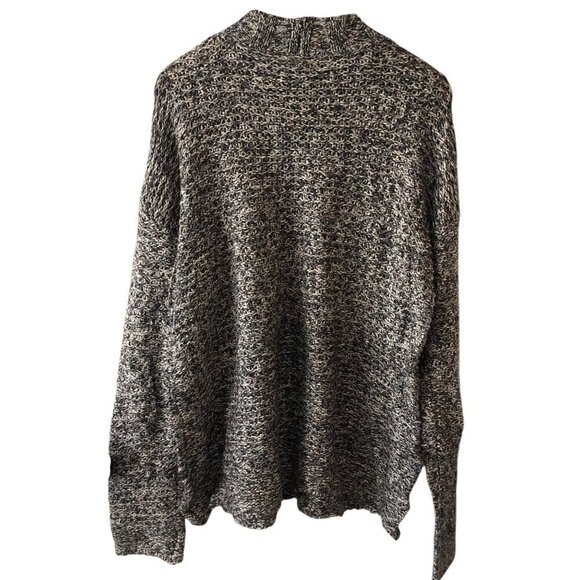 St. John's Bay Open-Knit Pullover Sweater Size XXL Mock Neck Multi-color - Picture 3 of 6